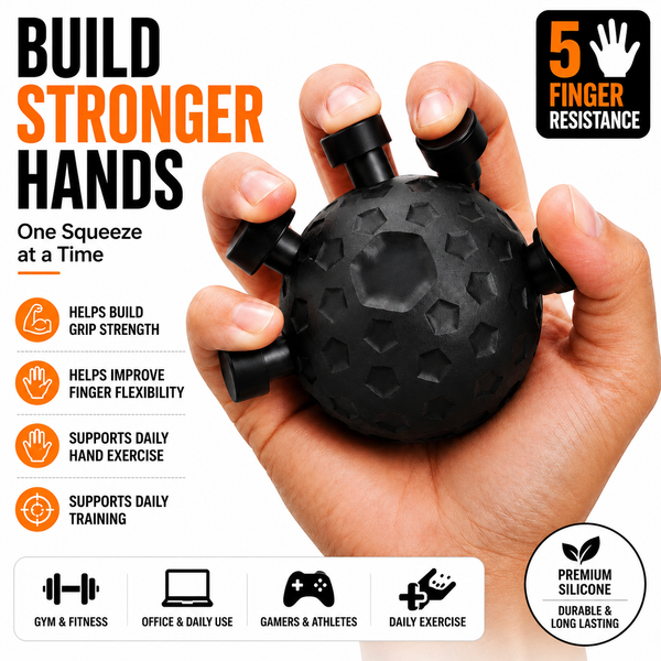 Eagle Claw Grip Trainer – 5-Finger Strength & Flexibility Exerciser