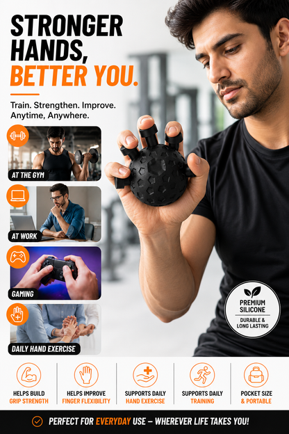Eagle Claw Grip Trainer – 5-Finger Strength & Flexibility Exerciser