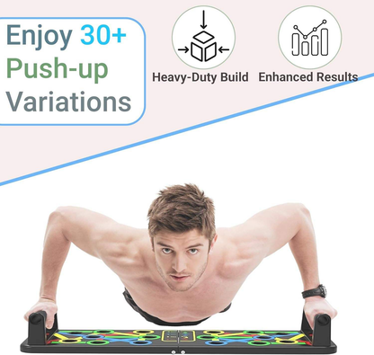 Foldable Push Up Board – Full Body Strength Training at Home 💪🔥
