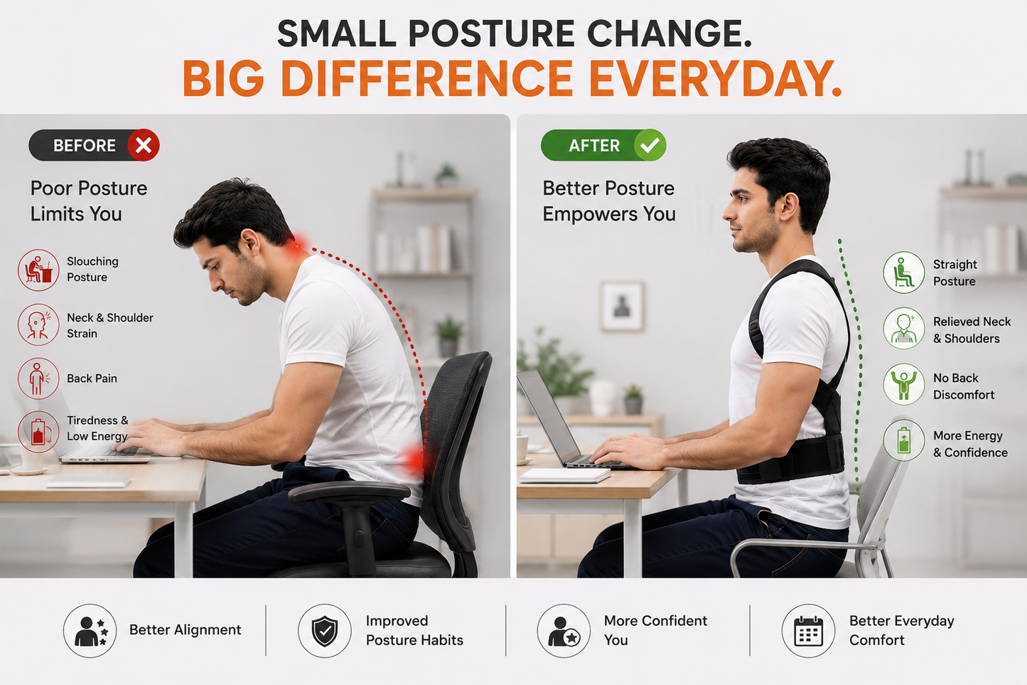 TIJINO™ Smart Posture Corrector Belt