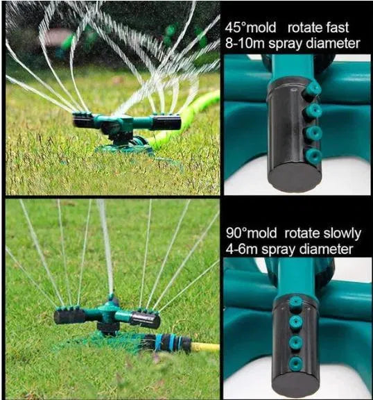 Automatic 360° Rotating Lawn Water Sprinkle