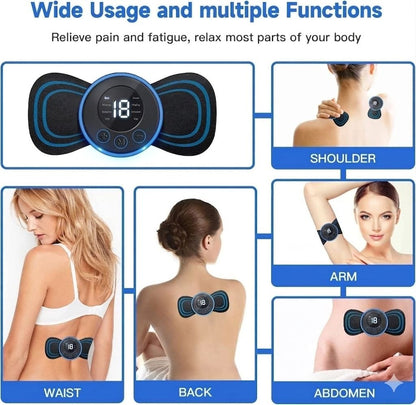 Mini Smart Massager for Neck & Back Pain Relief